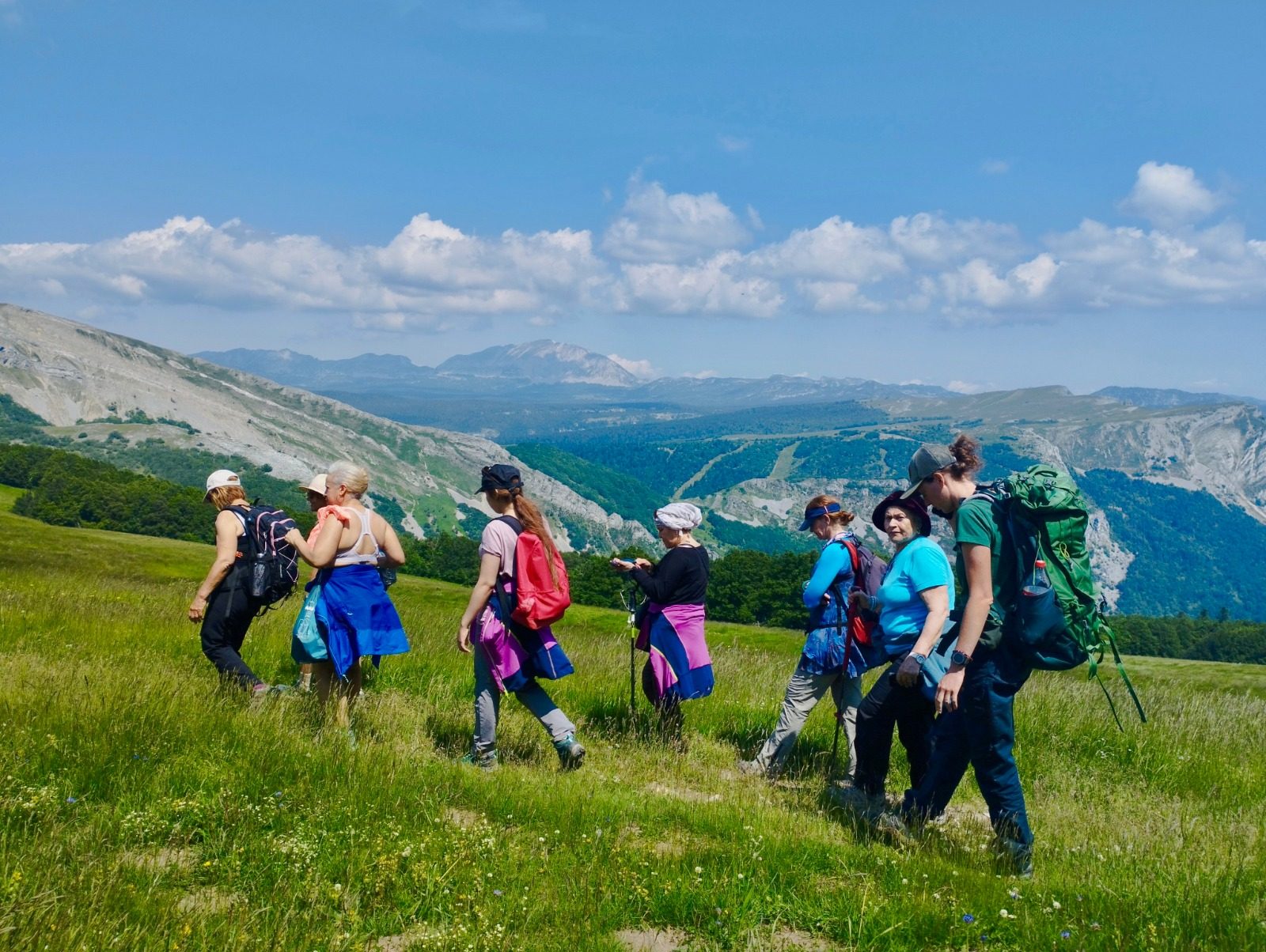 Séjour rando itinérante entre femmes dans le Vercors